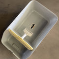 Premium Small Square Cat Litter Box — Modern Minimalist Design, Easy Clean, Fast Shipping