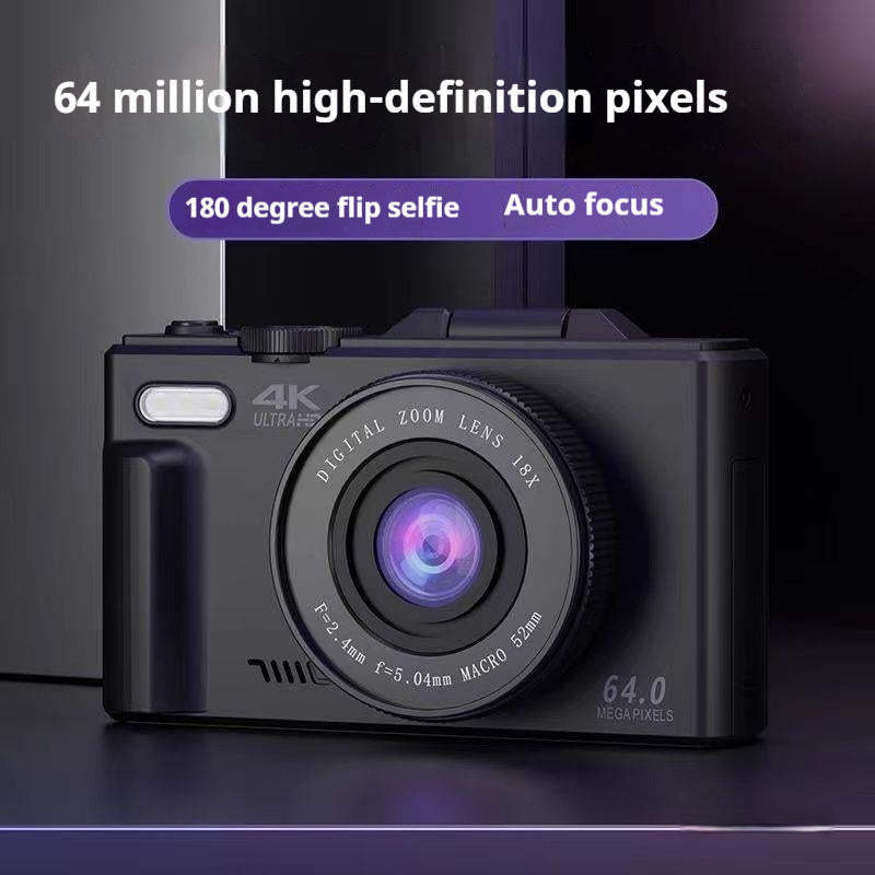 RetroSnap™ CCD HD Travel Camera — 44MP 4K Vintage Aesthetic Party & Lifestyle Camera
