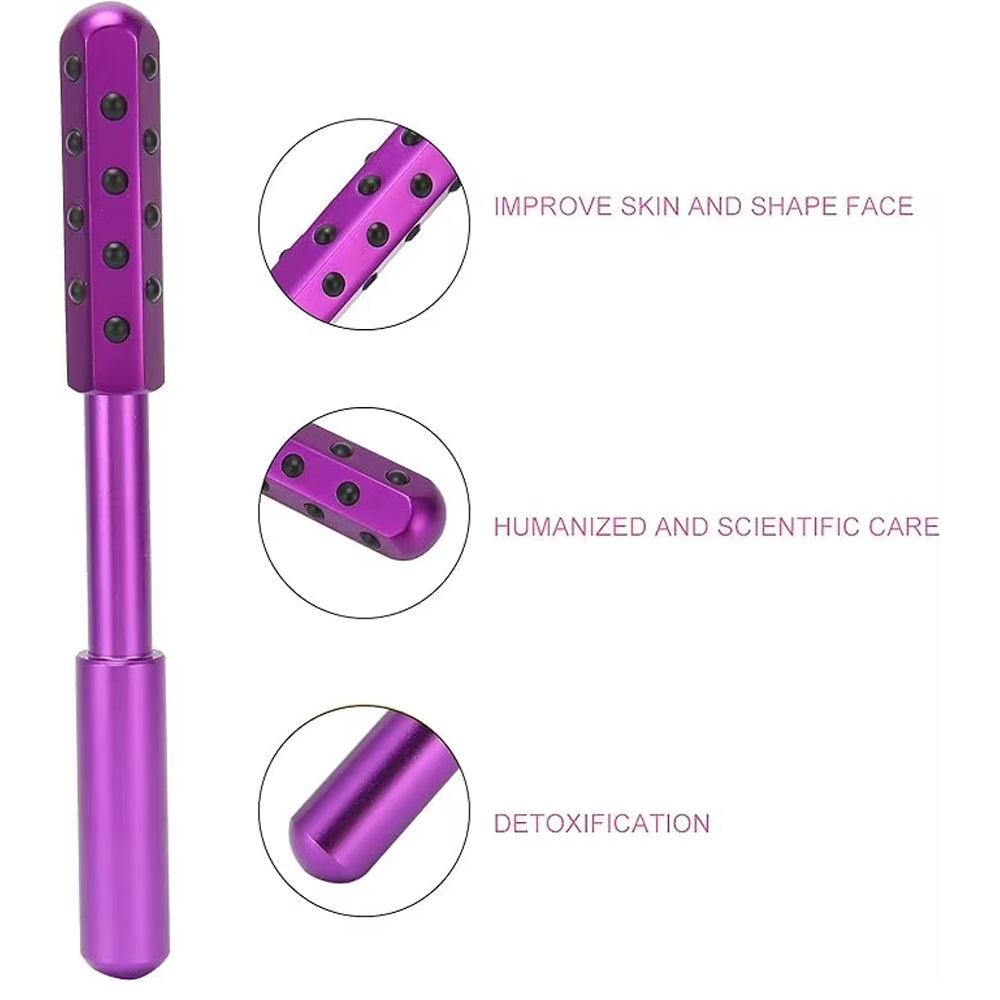 30 Germanium Stone Beauty Wand | Anti-Wrinkle Face Lift Roller Massage Stick