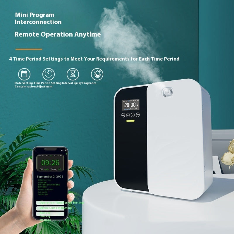 Hotel Lobby Luxury Ultrasonic Aroma Diffuser — Bluetooth Smart Home Scent