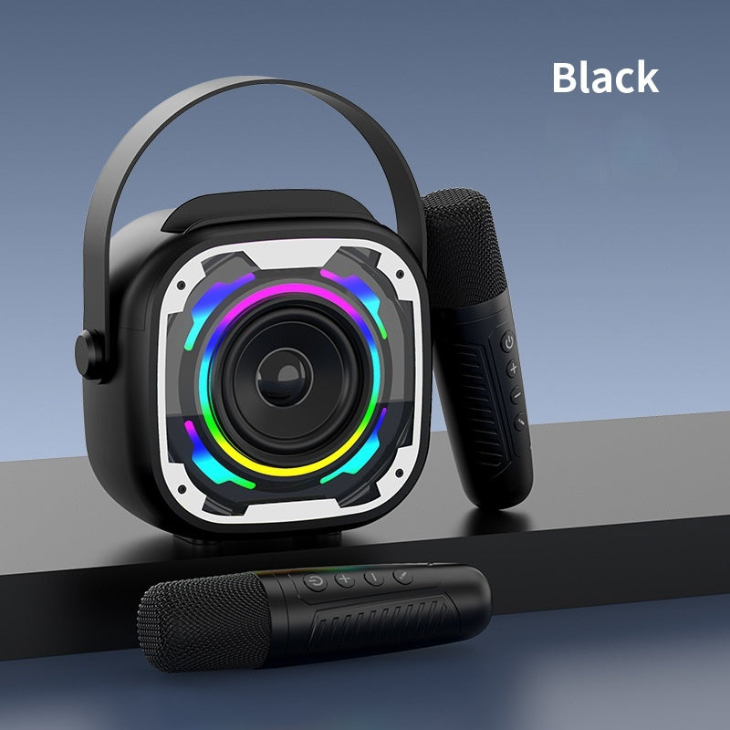 V11 Wireless Karaoke Speaker – Bluetooth & Dual Microphone Party Speaker
