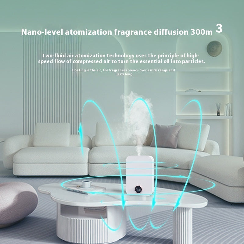 Luxury Smart Ultrasonic Aroma Diffuser & Humidifier — Nano Atomization, Bluetooth & WiFi, Aromatherapy Fragrance Machine