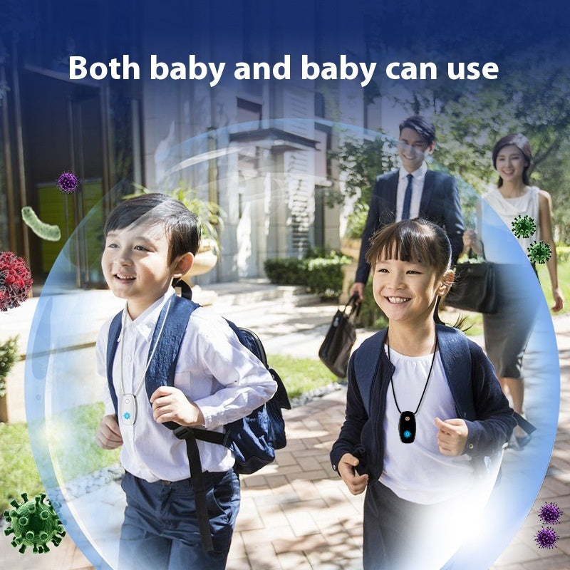 AirWear™ Wearable Negative Ion Neck Air Purifier — Portable Personal Air Purifier for Clean Air Anywhere