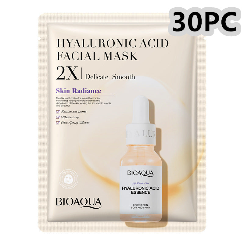 Luxury Korean Face Sheet Mask Bundle — Collagen, Centella, Hyaluronic Acid & Vitamin C Skin Glow Set