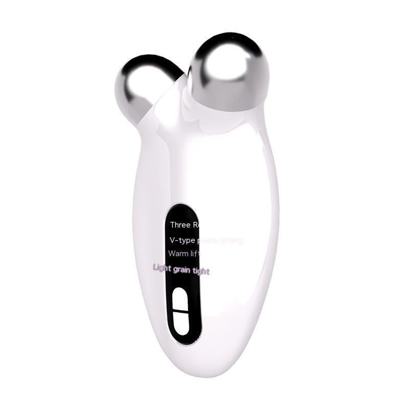 3D Roller EMS Face Lifting & Slimming Device | Microcurrent Vibration Facial Massager