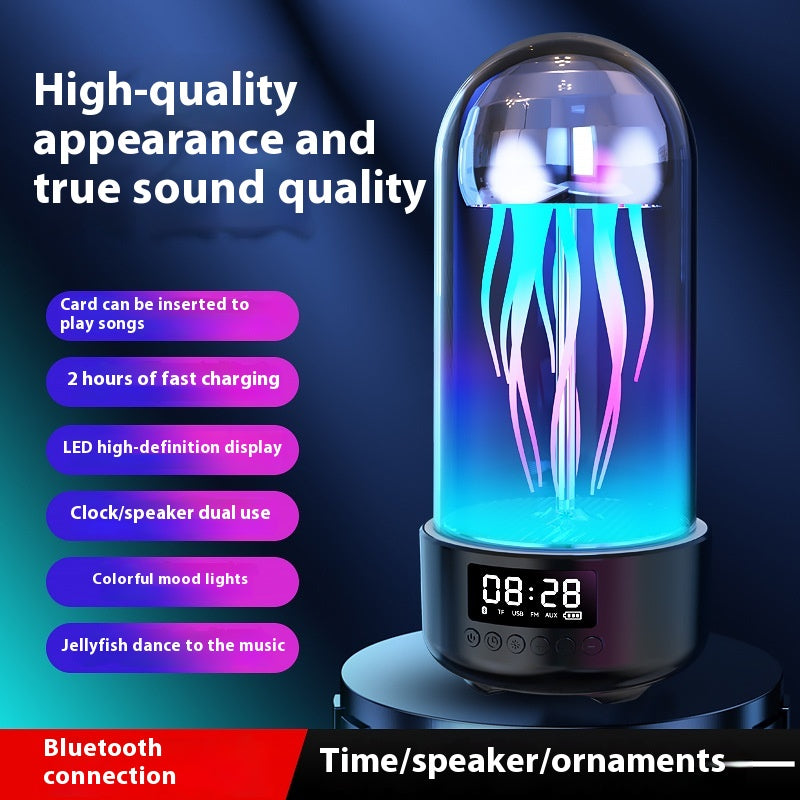 JellyGlow™ Bluetooth Speaker — Colorful Breathing LED Mood Lamp & Wireless Audio