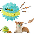 PawTreat 3-in-1 Rope Squeaky Leaking Food Ball Toy – Interactive Treat Dispenser for Cats & Dogs
