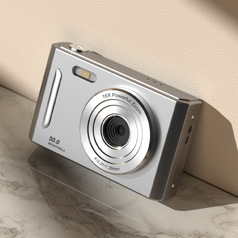 CampusShot™ CCD Student Digital Camera — HD Dual Front & Rear Lens in 6 Premium Colors