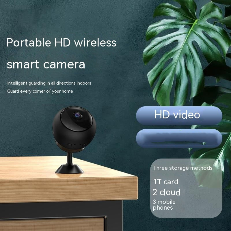 1080P Smart WiFi Surveillance Camera — Indoor Security Cam with Night Vision & Remote Viewing