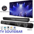 Home Theater Bluetooth Speaker System — 330mm & 550mm, Remote Control, Deep Bass, Black