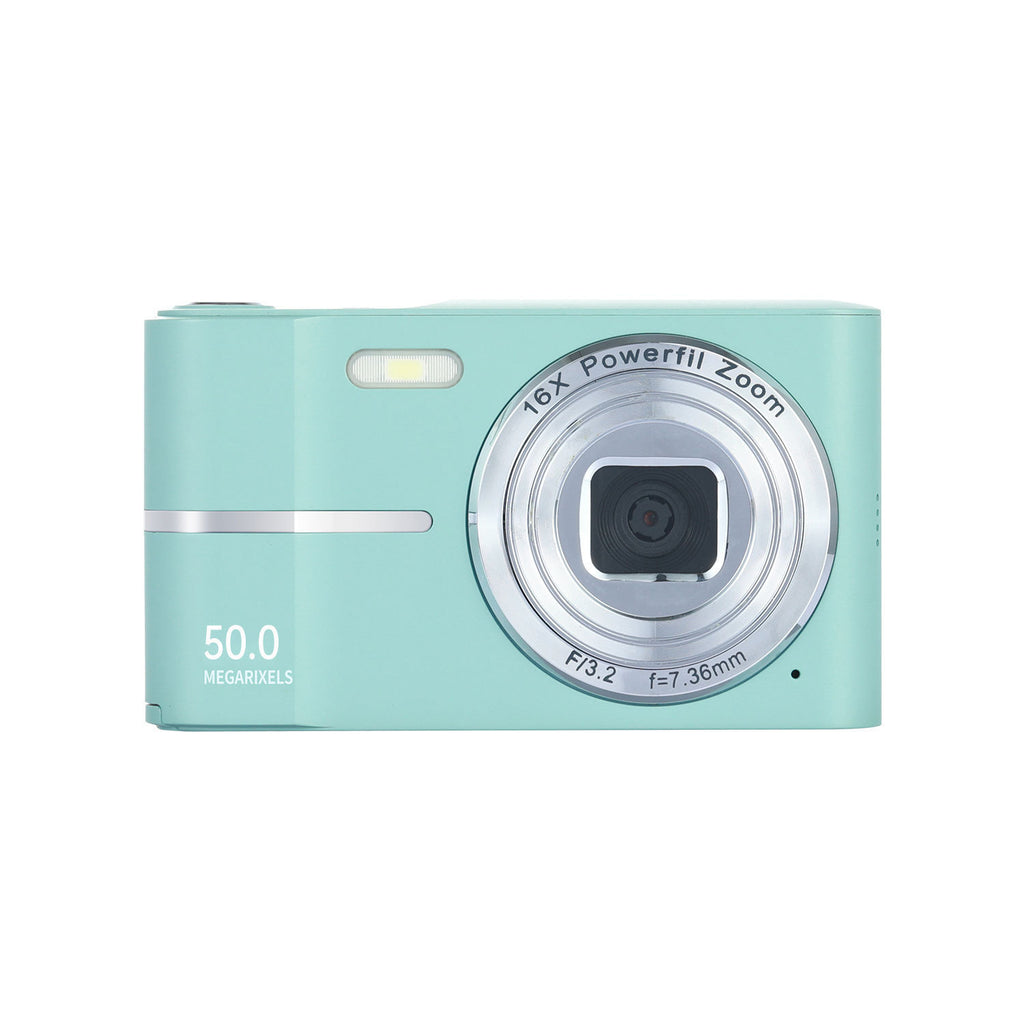 4K Mini Vlogging Camera for Students & Beginners — Pink, Green, Black & White