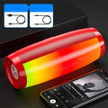 BassGlow™ RGB Bluetooth Speaker — Wireless Portable Bass Sound with Neon Light Show