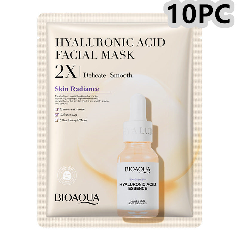 Luxury Korean Face Sheet Mask Bundle — Collagen, Centella, Hyaluronic Acid & Vitamin C Skin Glow Set