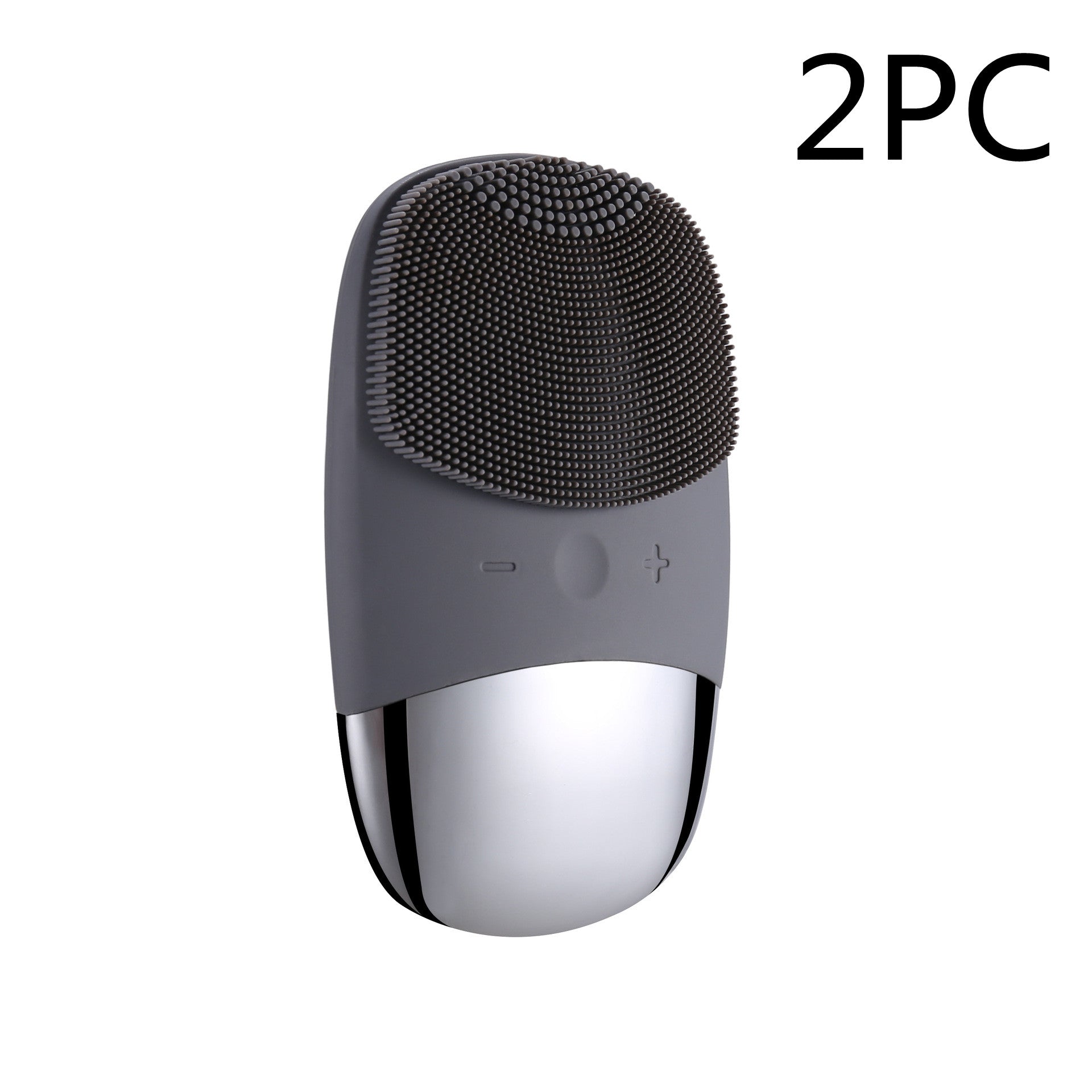 Luxury Mini Silicone Electric Face Cleansing Brush — Sonic Vibration Deep Pore Cleanser