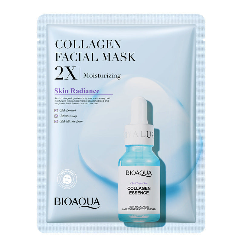 Luxury Korean Face Sheet Mask Bundle — Collagen, Centella, Hyaluronic Acid & Vitamin C Skin Glow Set