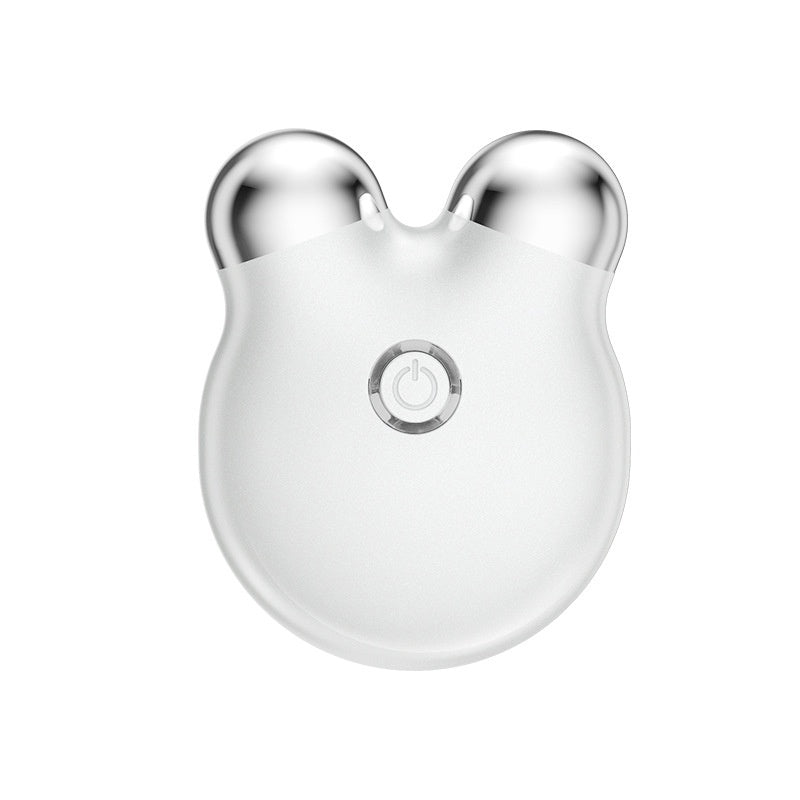 Luxury Bear-Face Microcurrent EMS Facial Sculpting Device — Anion Skin Renewal & Color Light Therapy