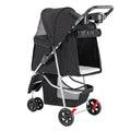 Luxury Pet Stroller Cart for Cats & Dogs — Foldable, All-Terrain, Breathable