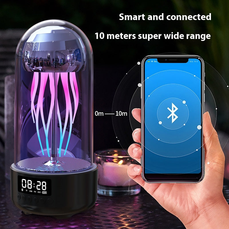 JellyGlow™ Bluetooth Speaker — Colorful Breathing LED Mood Lamp & Wireless Audio