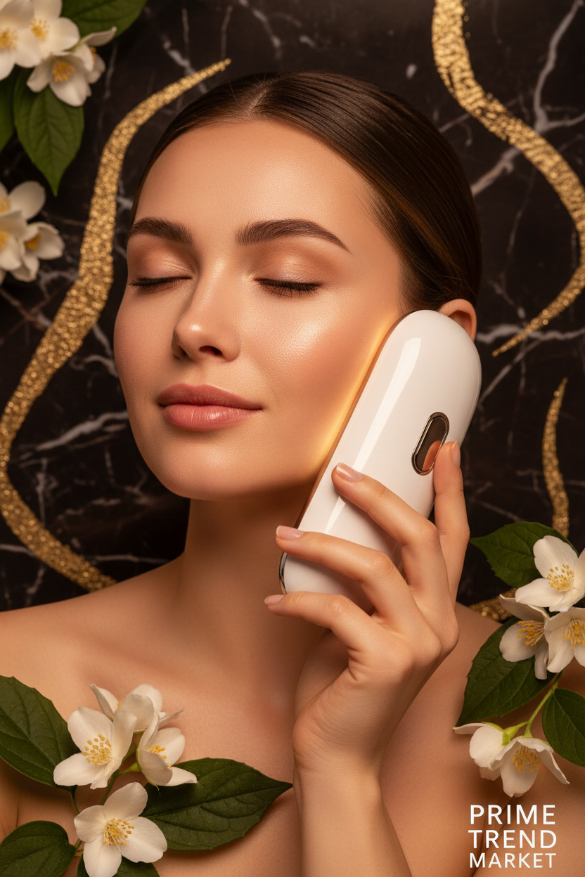 Facial Beauty Device Lifestyle