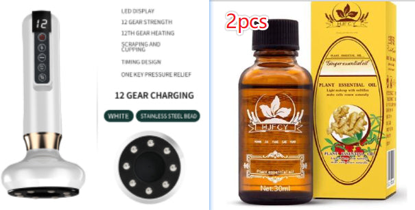 Electric Vacuum Cupping Massager | Body Contouring Sculpting & Gua Sha Wellness Device