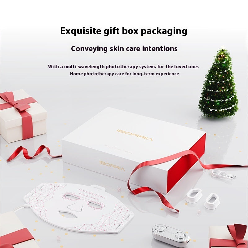 4-in-1 Flexible LED Light Therapy Face Mask | Quadruple Wavelength Photon Skin Rejuvenation