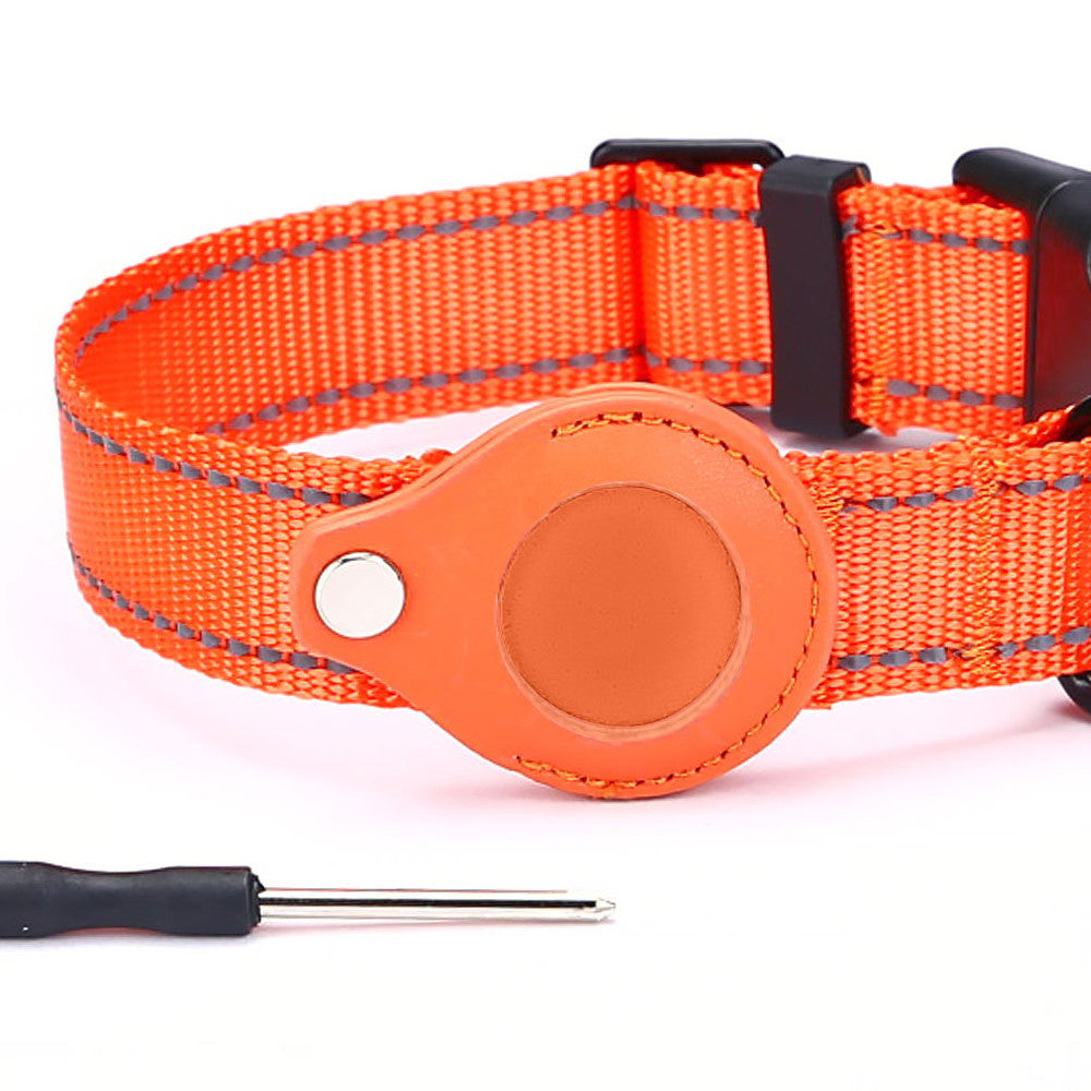 Luxury AirTag Pet Collar Protective Sleeve — Premium Tracker Cover for Cats & Dogs | 14 Colors