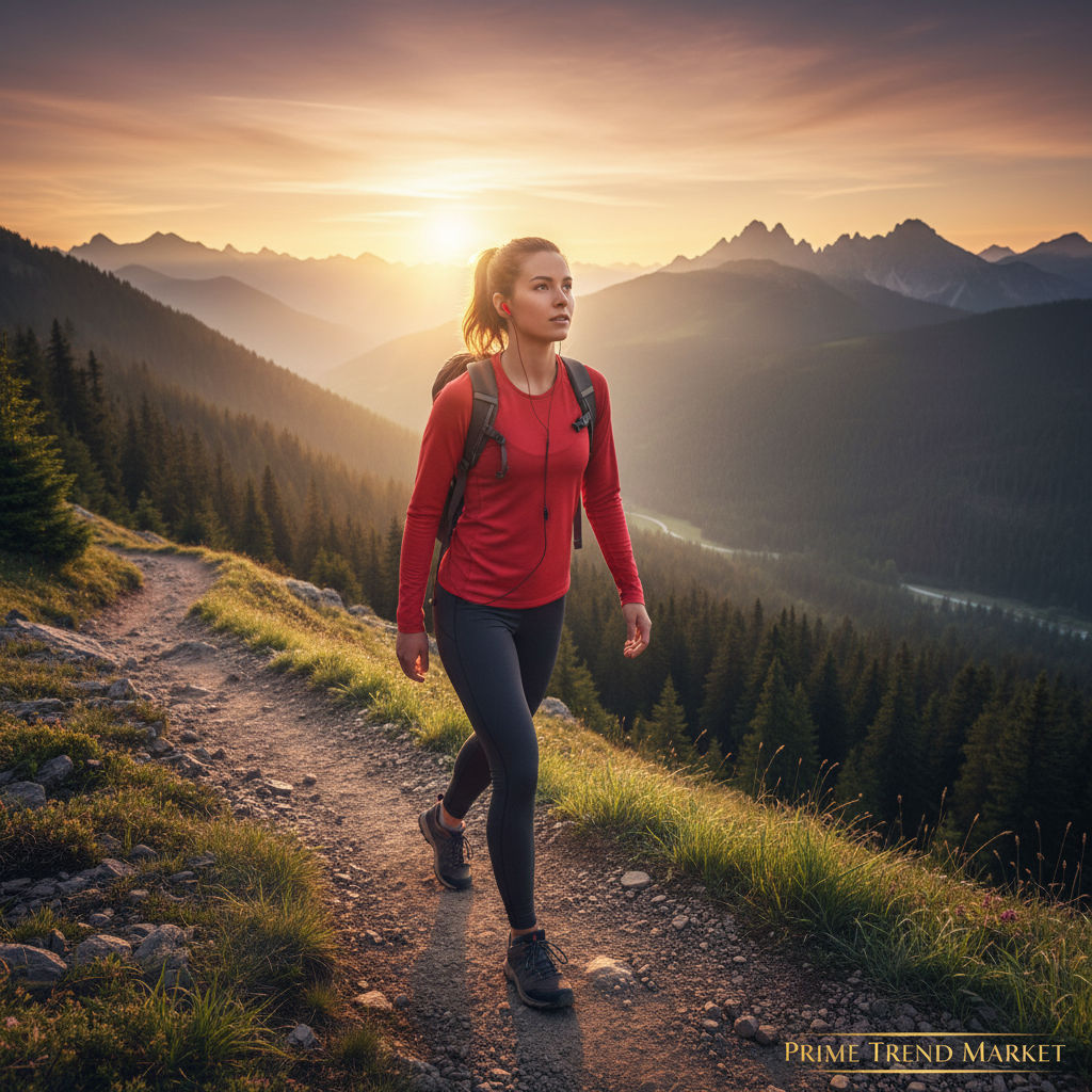 Female Hiker Mountain