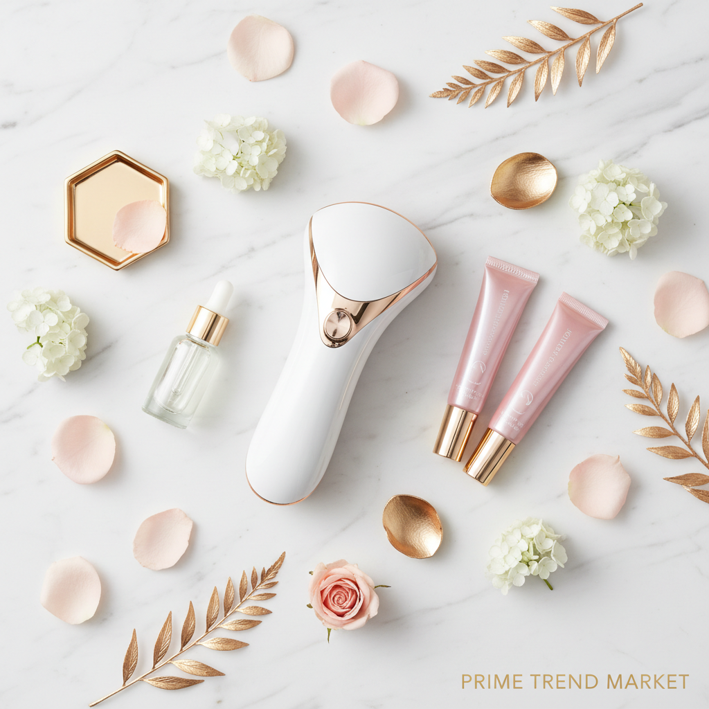 Flat lay marble