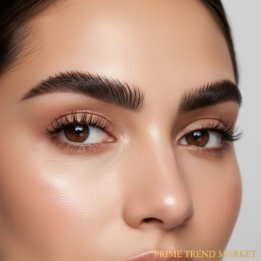 Fluffy brows editorial