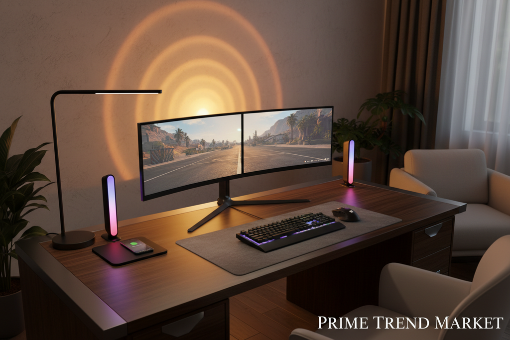 Gaming Desk Setup