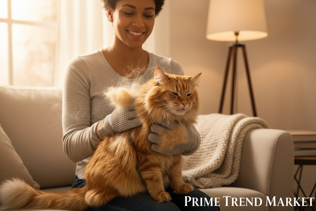 Grooming Gloves Lifestyle