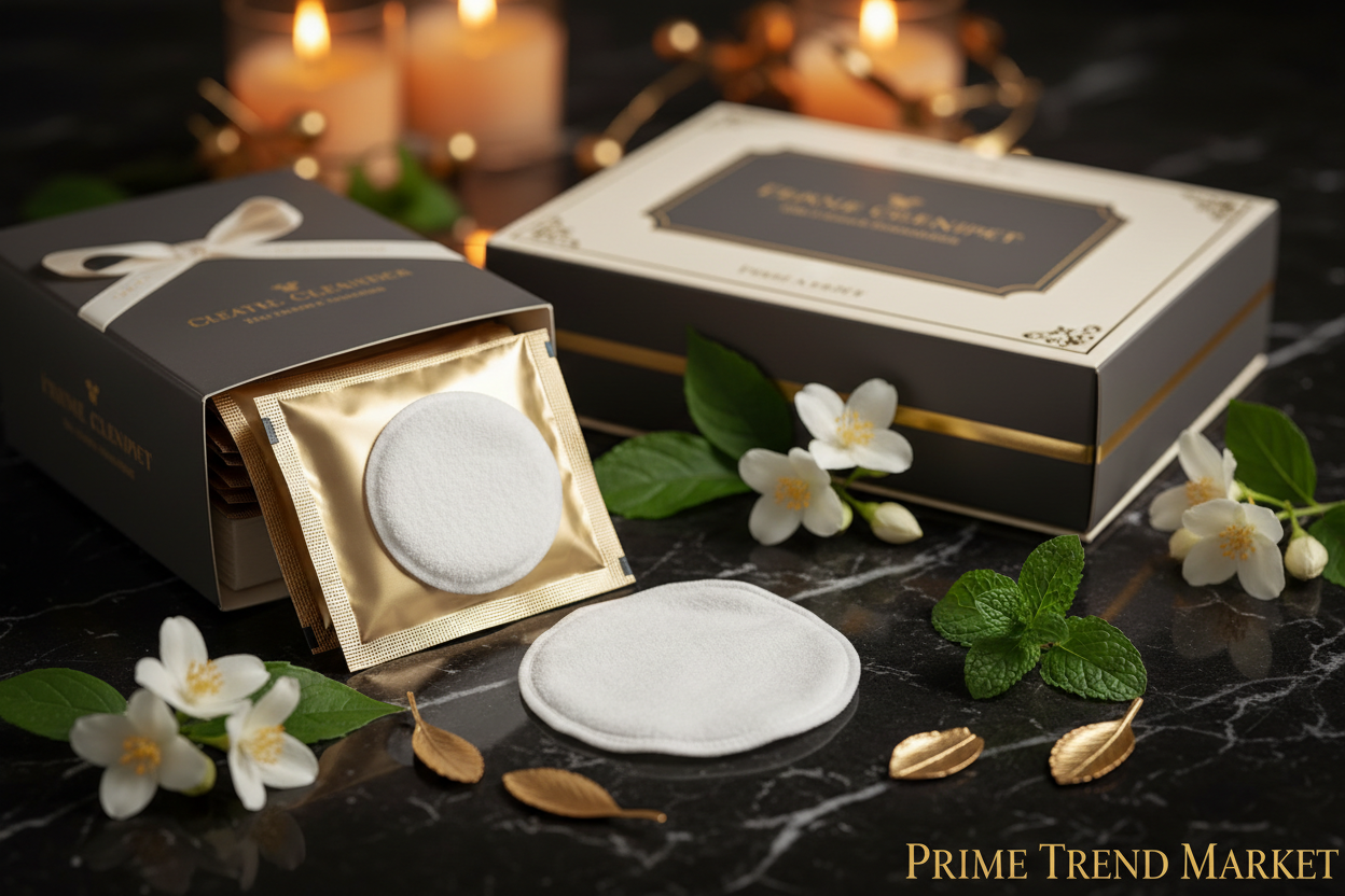 Luxury pet dental cleaning wipes editorial