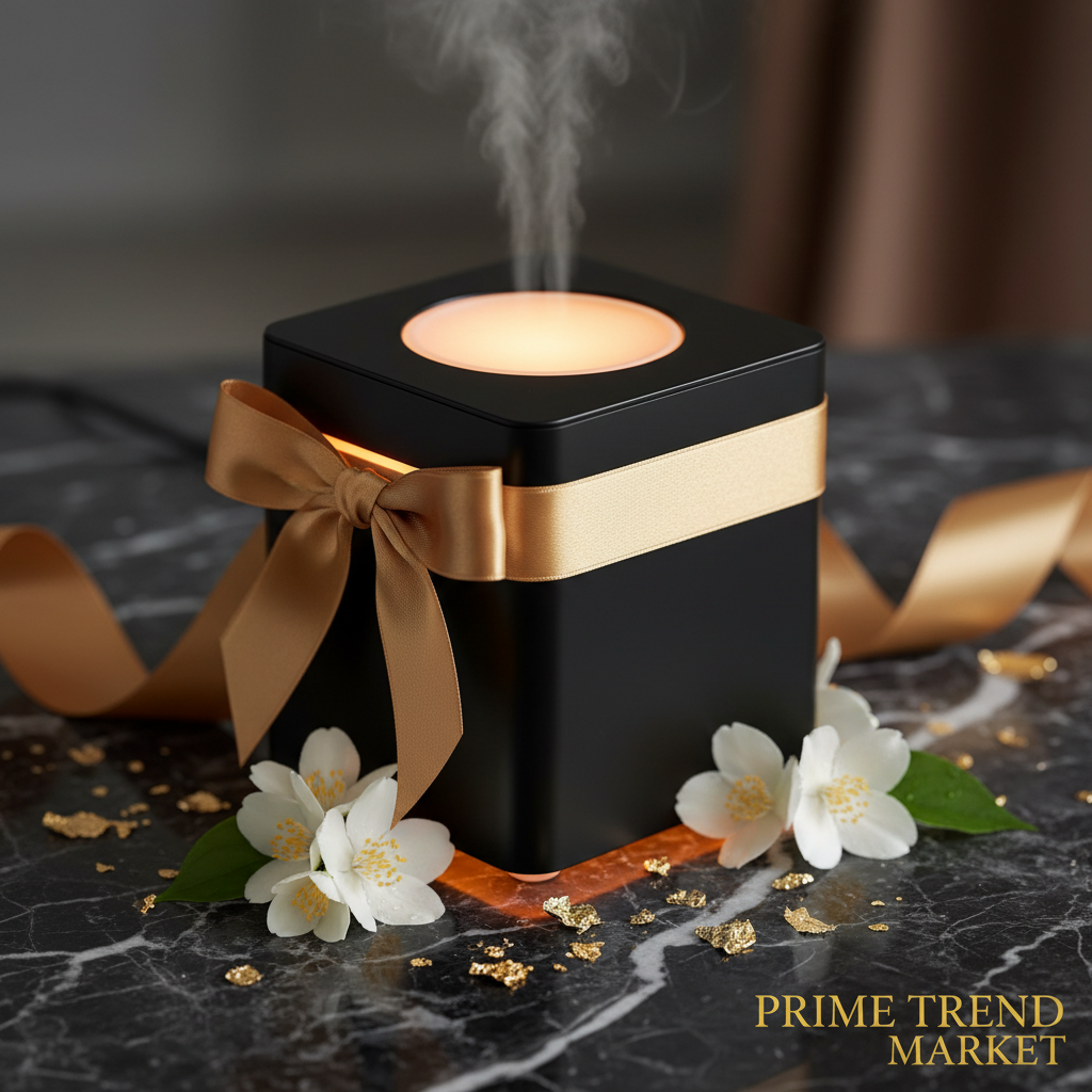 Luxury Smart Ultrasonic Aroma Diffuser & Humidifier — Gift Presentation | Prime Trend Market