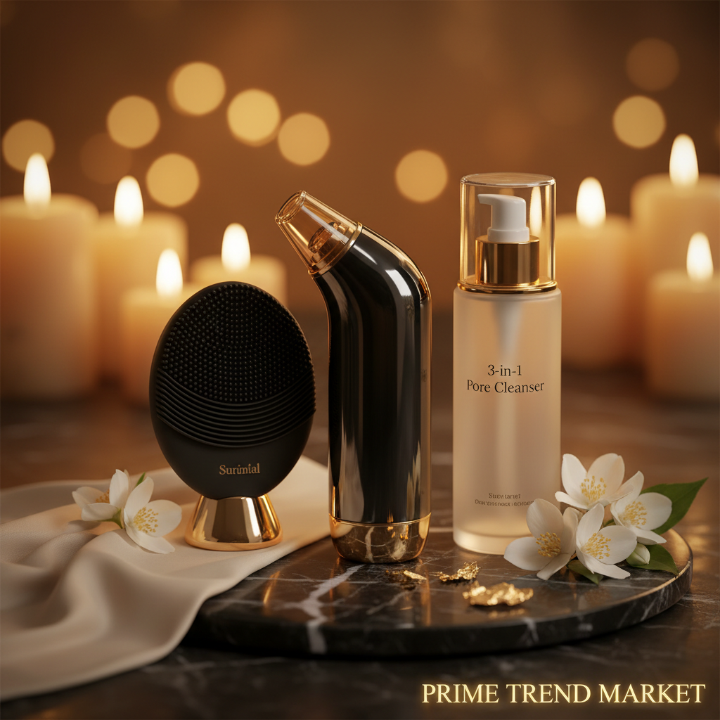 Luxury Pore Cleansing Bundle - Hero Dark Marble Shot