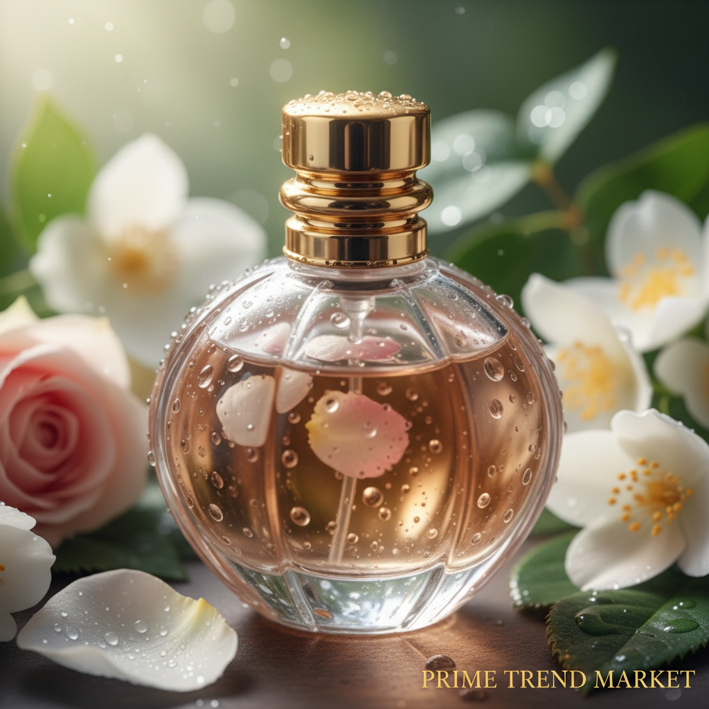 EELHOE Natural Floral Niche EDT — Macro Dewy Close-Up
