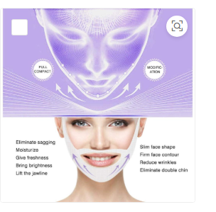 V-Line Face Lifting Mask | Jawline Slimming & Chin Firming Beauty Mask