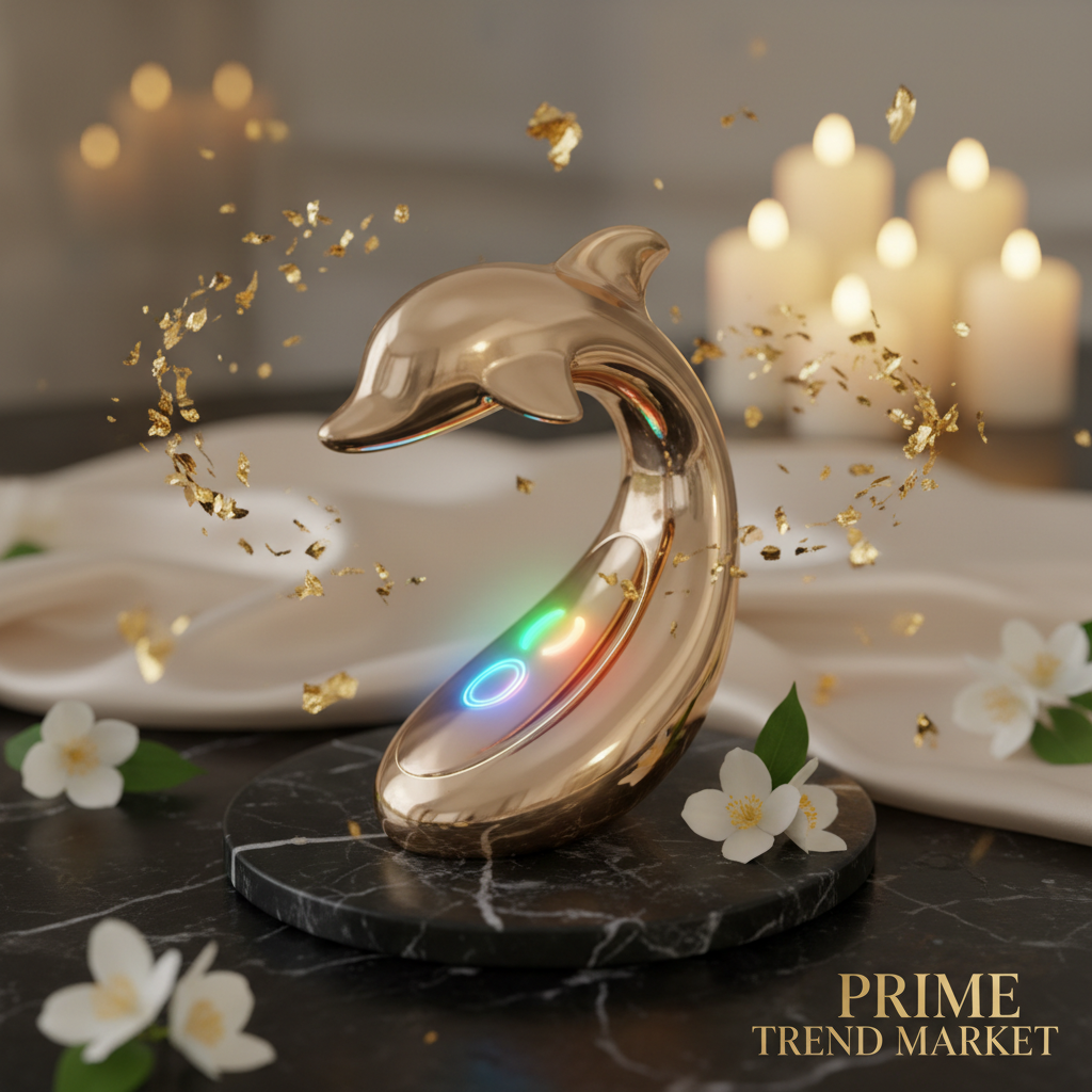 Luxury 3-Mode LED Sculpting Massager Dark Marble Hero Shot