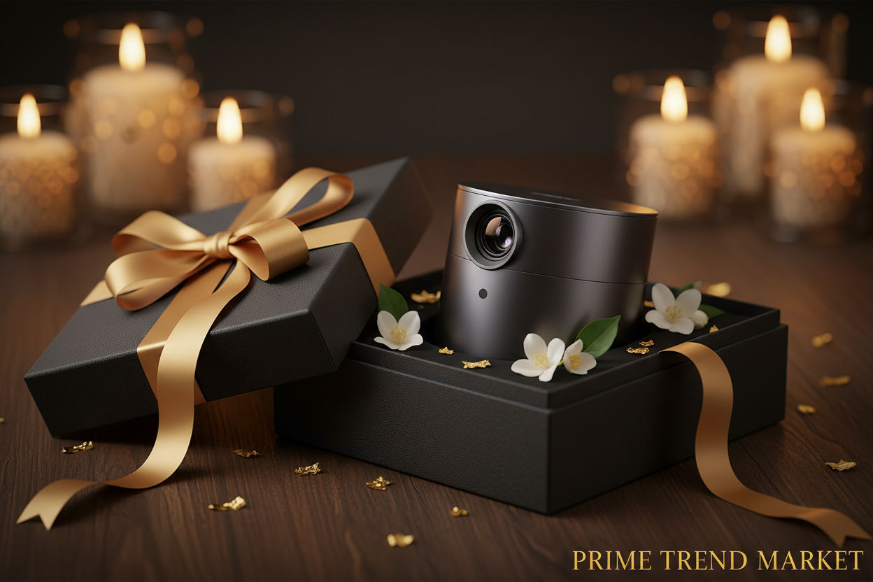 Projector Movie Night Bundle - Gift Box