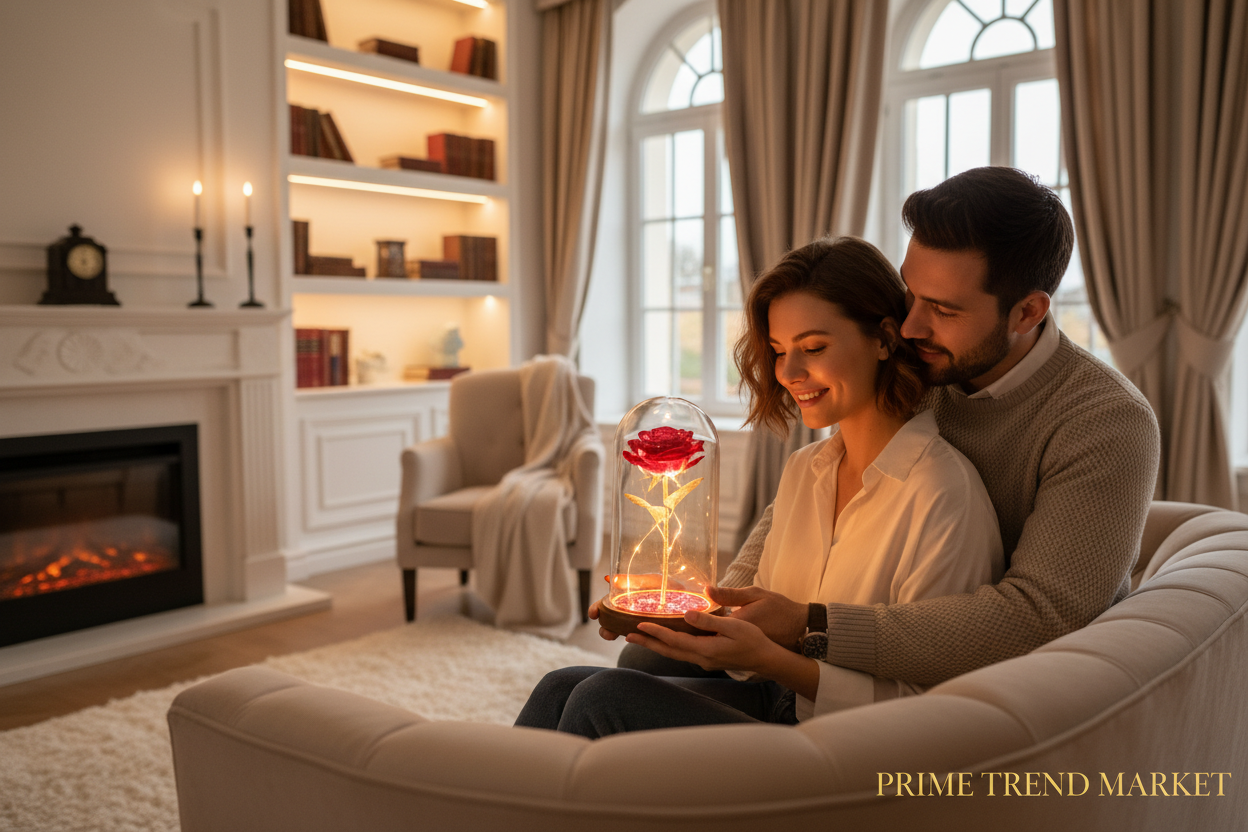 Rose Lamp – Gift Moment