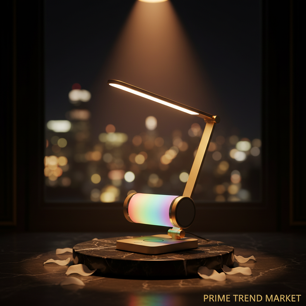Smart Desk Setup Bundle — Marble Pedestal | Prime Trend Market