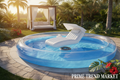 Luxury Summer Pool Float Bundle - Hero Backyard Shot