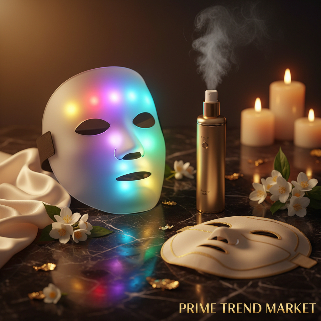 Luxury LED Face Mask Pro Bundle - Hero Shot