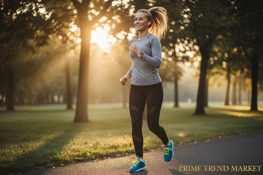 Morning run lifestyle smartwatch earbuds