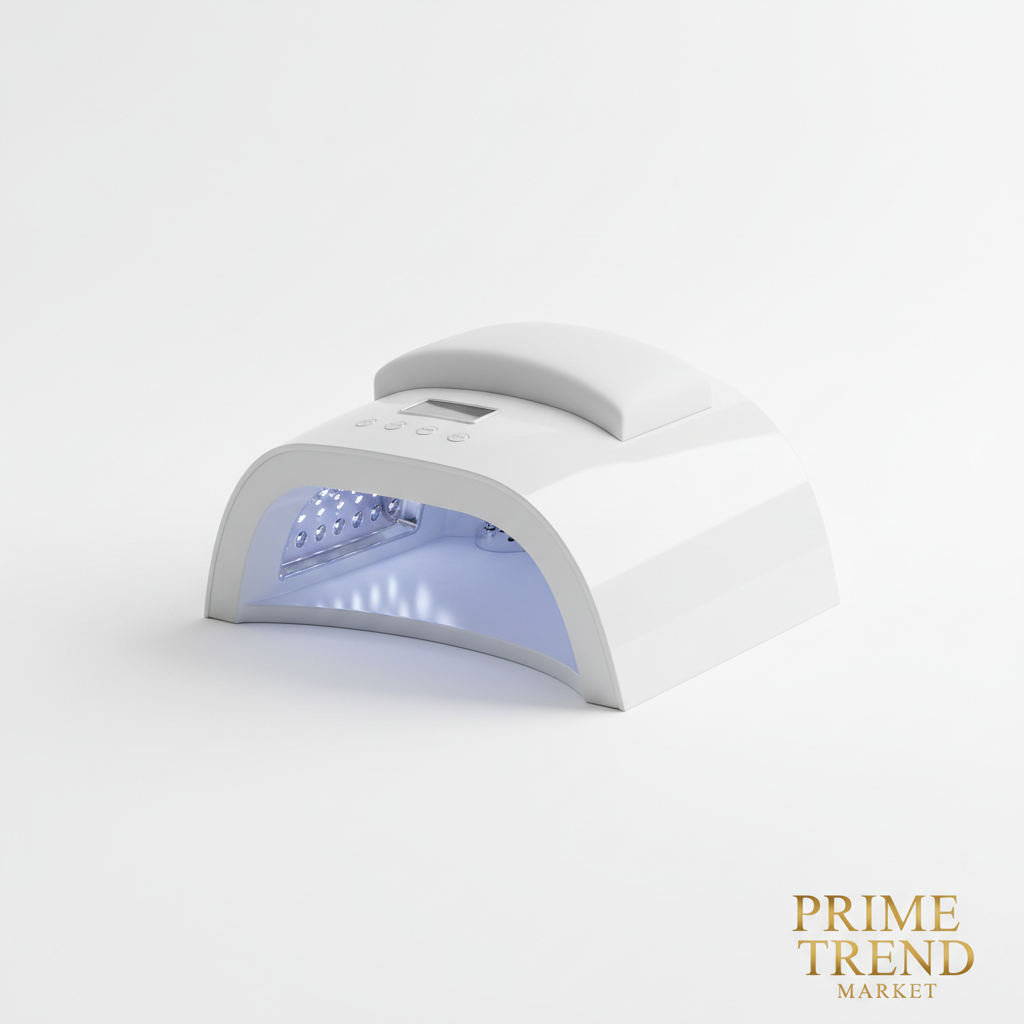 Professional UV LED nail curing lamp white hero product shot