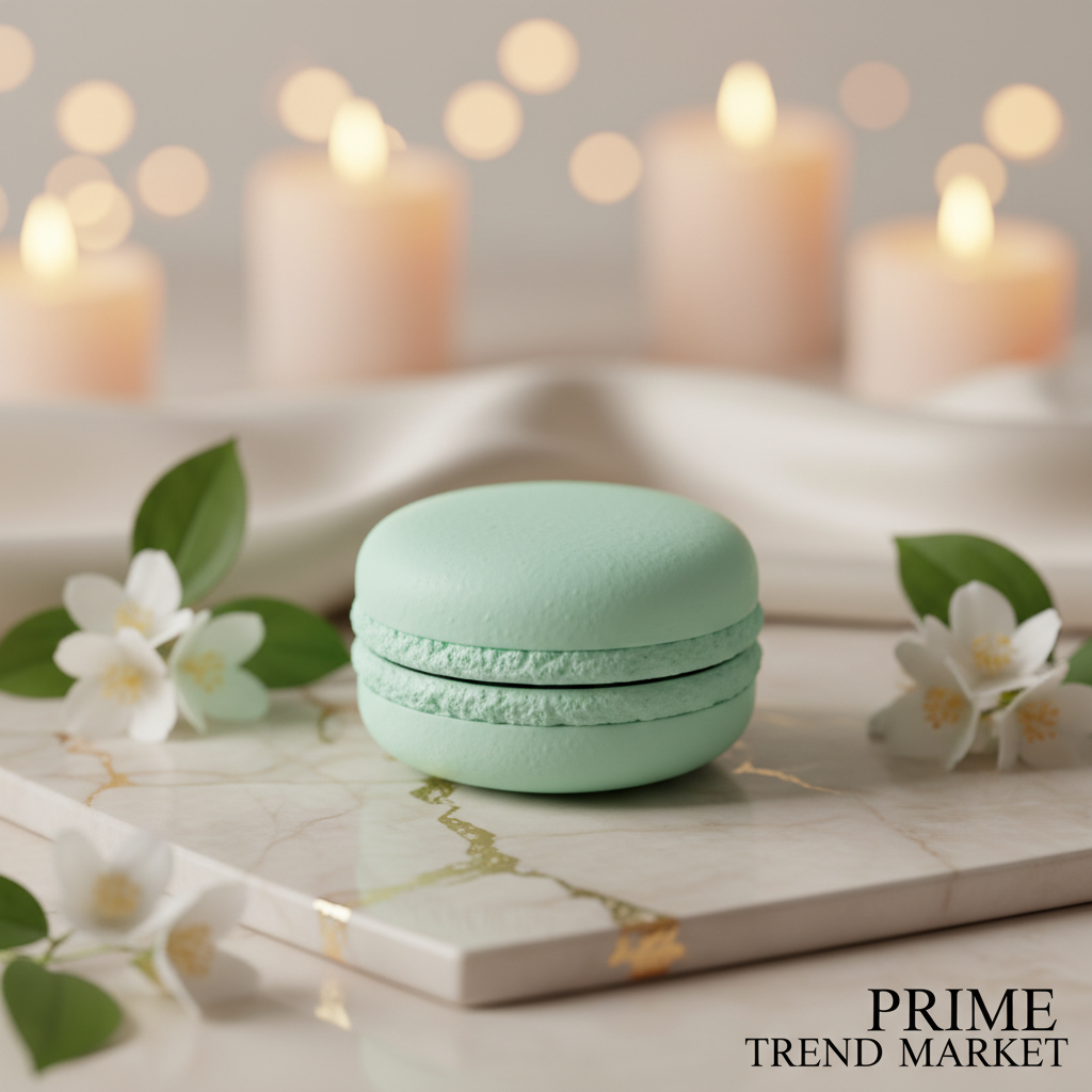 Macaron Mini Bluetooth Speaker - Mint Green luxury hero shot