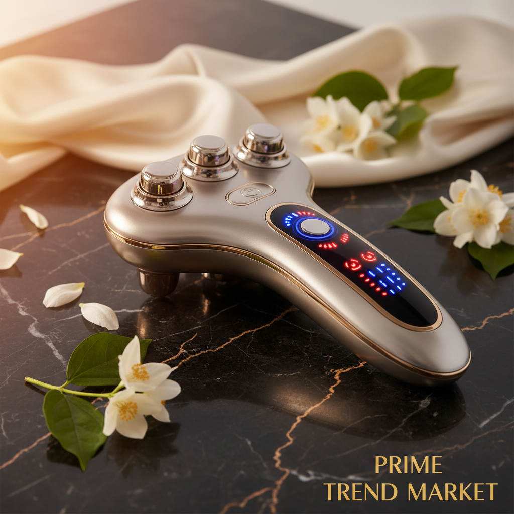 RF LED Photon Massager close-up