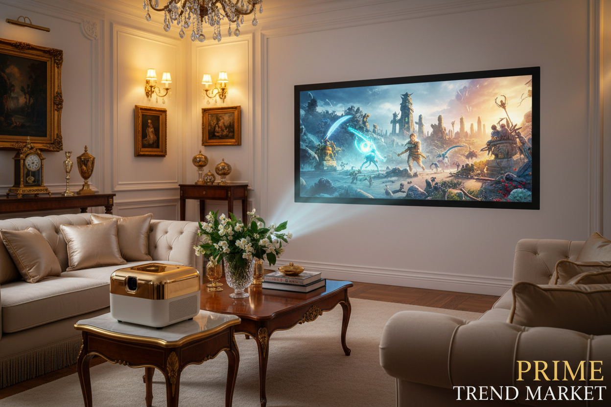 Projector Movie Night Bundle - Home Cinema Setup