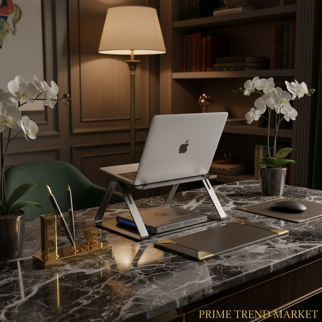 Complete Laptop Setup Bundle — Luxury Desk Lifestyle | Prime Trend Market