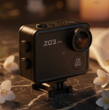 Z03 Pro Waterproof Action Camera – HD 1080p WiFi & 150° Wide Angle