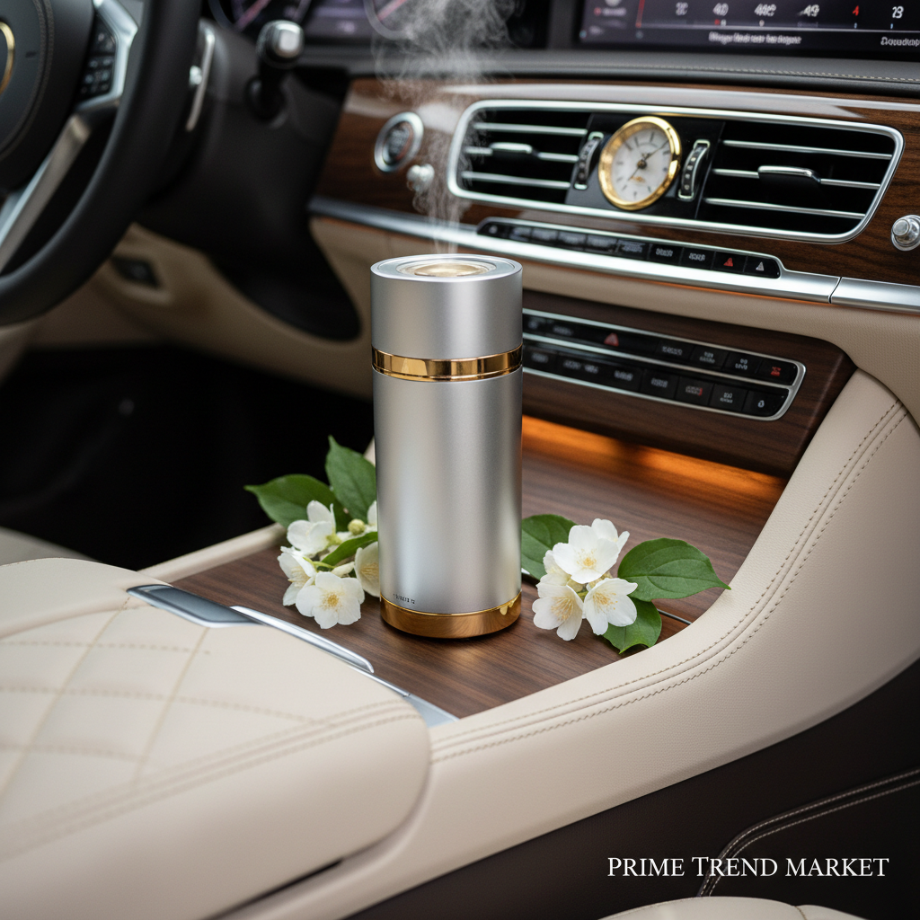 Luxury Waterless Anhydrous Essential Oil Aroma Diffuser — Car Lifestyle | Prime Trend Market